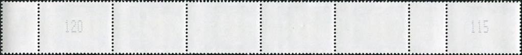 6er_streifen_2_EAN-Code_3_3stellig_200er.jpg 0,05€, Mi.Nr.3296 ** 200er Rolle 6er Streifen 2x EAN Code A, 3-3stellig Nr