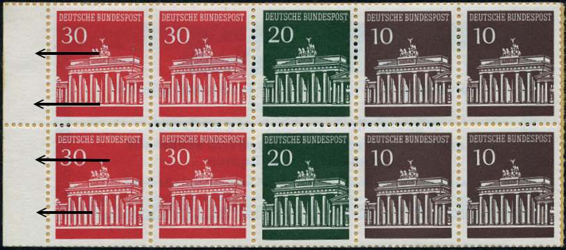 H-Blatt 17** RLV II 9mm, weiß mit Blinddruckleiste