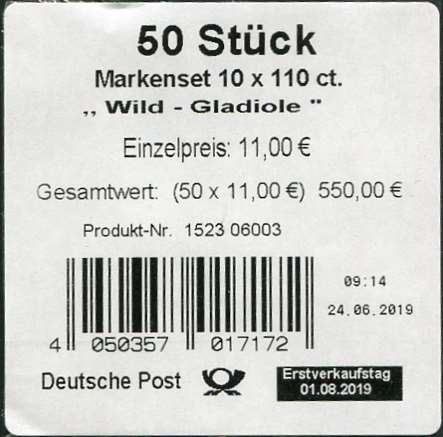 FB 092 Verpackungslabel